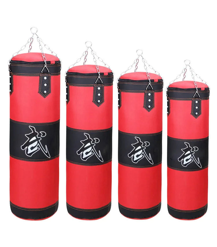 Hollow Hanging Boxing Sandbag – Premium PU Training Bag for Boxing, Sanda & Muay Thai