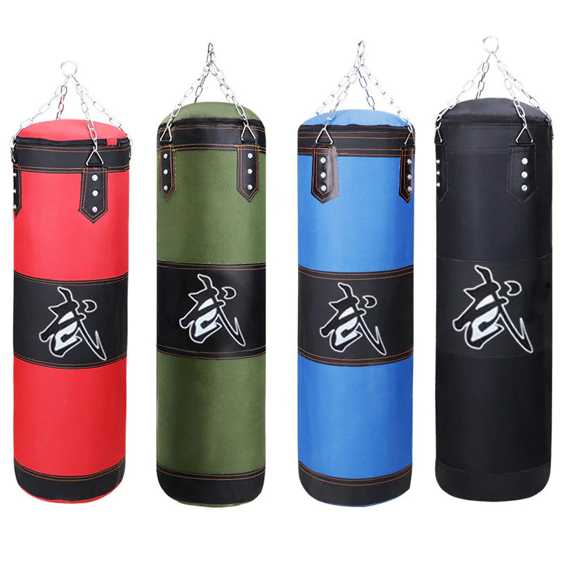 Hollow Hanging Boxing Sandbag – Premium PU Training Bag for Boxing, Sanda & Muay Thai