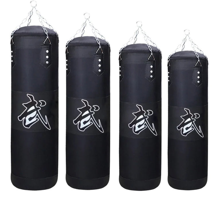 Hollow Hanging Boxing Sandbag – Premium PU Training Bag for Boxing, Sanda & Muay Thai