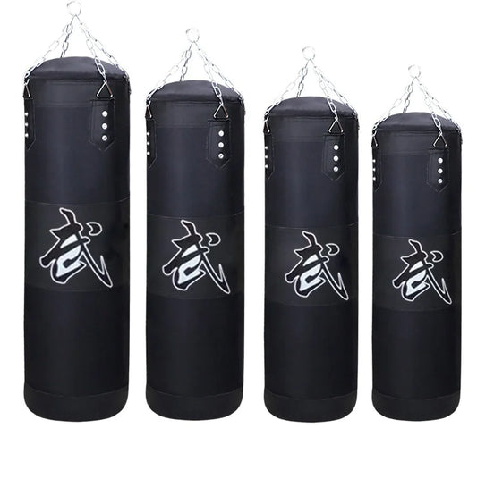 Hollow Hanging Boxing Sandbag – Premium PU Training Bag for Boxing, Sanda & Muay Thai